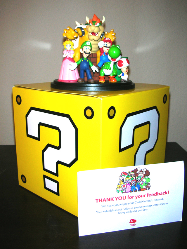 2010 CLUB NINTENDO Super Mario Characters Figurine Statue Nintendo Of  Europe New