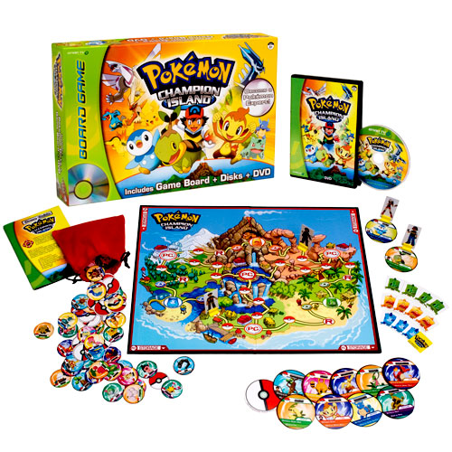 Pokemon Champion Island Special Edition Board Game + DVD Snap TV 99%  Complete