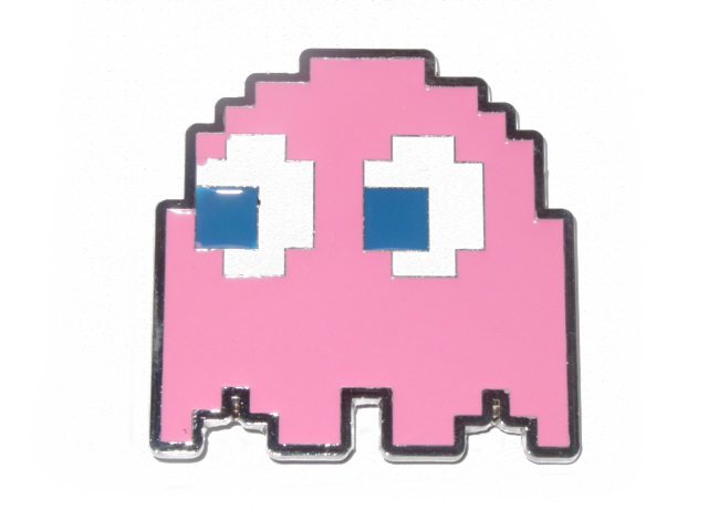 pac man pinky ghost color