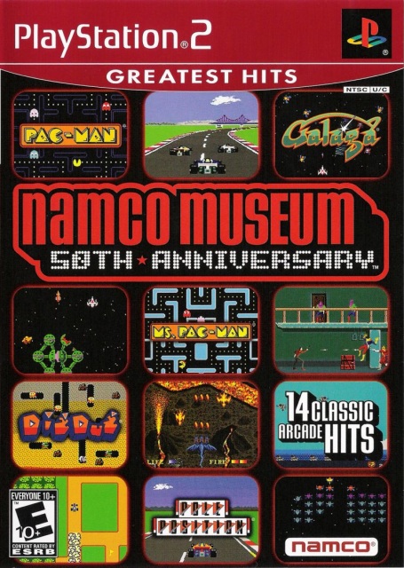 namco museum 50th anniversary gba review